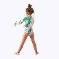 Strój kąpielowy jednoczęściowy dziecięcy ROXY Paradisiac Island mint tropical trails 6