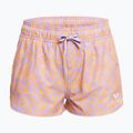 Szorty kąpielowe damskie ROXY Wave Printed 2" mock orange hawaiianheat