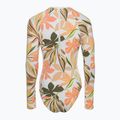 Strój kąpielowy jednoczęściowy damski ROXY Print Mix Solid bright white subtly salty flat 2