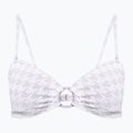Góra od stroju kąpielowego ROXY Check It Bandeau purple rose