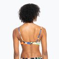 Góra od stroju kąpielowego ROXY Color Jam Bandeau anthracite flower jammin 8