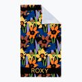 Ręcznik ROXY Cold Water Printed anthracite flower jammin