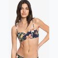 Góra od stroju kąpielowego ROXY Into The Sun Mold Bandeau mood indigo tropical depht 7
