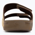 Klapki męskie Quiksilver Rivi Leather Double Adjust tan 1 6