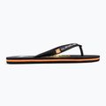 Japonki męskie Quiksilver Molokai Wordblock black/black/orange 2