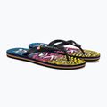 Japonki męskie Quiksilver Molokai Wordblock black/blue/pink 4