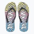 Japonki męskie Quiksilver Molokai Wordblock black/blue/pink 11