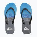 Japonki męskie Quiksilver Molokai Wordblock black/blue/grey 9