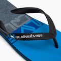 Japonki męskie Quiksilver Molokai Wordblock black/blue/grey 7