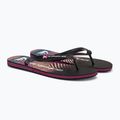 Japonki męskie Quiksilver Molokai Wordblock black/black/pink 4