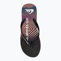 Japonki męskie Quiksilver Molokai Wordblock black/black/pink 6