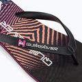 Japonki męskie Quiksilver Molokai Wordblock black/black/pink 7