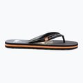 Japonki męskie Quiksilver Molokai Wordblock black/black/orange 10