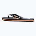 Japonki męskie Quiksilver Molokai Wordblock black/black/orange 11