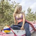 Góra od stroju kąpielowego Billabong Sol Searcher V Neck Cami stripes 5