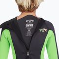 Pianka do pływania dziecięca Billabong 3/2 mm Absolute Back Zip neon green 4