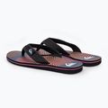 Japonki męskie Quiksilver Molokai Layback II black/orange/grey 3