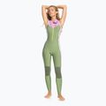 Pianka do pływania damska ROXY 1,5 mm Long John Springsuit Qlock palmed out light gray 3