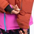 Kurtka snowboardowa damska ROXY X Rowley Block Puffer burnt henna 4