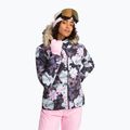 Kurtka snowboardowa damska ROXY Jet Ski true black blurry flower