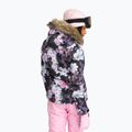 Kurtka snowboardowa damska ROXY Jet Ski true black blurry flower 3