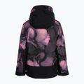 Kurtka snowboardowa dziecięca ROXY Silverwinter Girl true black pansy pansy 4