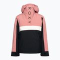 Kurtka snowboardowa dziecięca ROXY Shelter Girl dusty rose 4