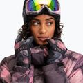 Rękawice snowboardowe damskie ROXY Jetty true black pansy pansy 3
