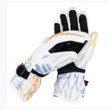 Rękawice snowboardowe damskie ROXY Jetty black bright white sapin