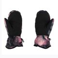 Rękawice snowboardowe dziecięce ROXY Jetty Mitt Girl true black pansy pansy rg 2