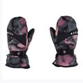 Rękawice snowboardowe dziecięce ROXY Jetty Mitt Girl true black pansy pansy rg 3