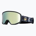 Gogle snowboardowe Quiksilver Harper jagged peak black/gold 5