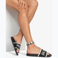 Klapki damskie ROXY Slippy Knit black 5