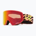 Gogle snowboardowe VonZipper Encore tiger tear red/yellow chrome 5