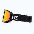 Gogle snowboardowe VonZipper Encore black satin/wildlife fire chrome 4