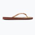 Japonki damskie ROXY Bermuda Print brown combo 2