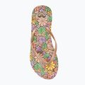 Japonki damskie ROXY Bermuda Print brown combo 5