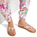 Japonki damskie ROXY Paia V white/crazy pink print 4