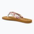 Japonki damskie ROXY Paia V white/crazy pink print 3