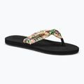 Japonki damskie ROXY Paia V black/pink/soft lime