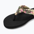 Japonki damskie ROXY Paia V black/pink/soft lime 7