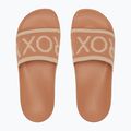 Klapki damskie ROXY Slippy Knit wheat/turkish coffee 2
