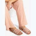 Klapki damskie ROXY Slippy Knit wheat/turkish coffee 4