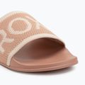 Klapki damskie ROXY Slippy Knit wheat/turkish coffee 7