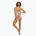 Strój kąpielowy jednoczęściowy damski ROXY Printed Beach Classics Lace UP anthracite palm song s 3