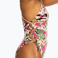 Strój kąpielowy jednoczęściowy damski ROXY Printed Beach Classics Lace UP anthracite palm song s 7