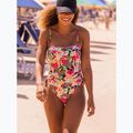 Strój kąpielowy jednoczęściowy damski ROXY Printed Beach Classics Lace UP anthracite palm song s 9