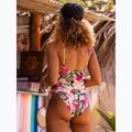 Strój kąpielowy jednoczęściowy damski ROXY Printed Beach Classics Lace UP anthracite palm song s 10