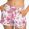 Szorty kąpielowe damskie ROXY Wave Printed 2 white happy tropical swim 2