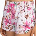 Szorty kąpielowe damskie ROXY Wave Printed 2 white happy tropical swim 4